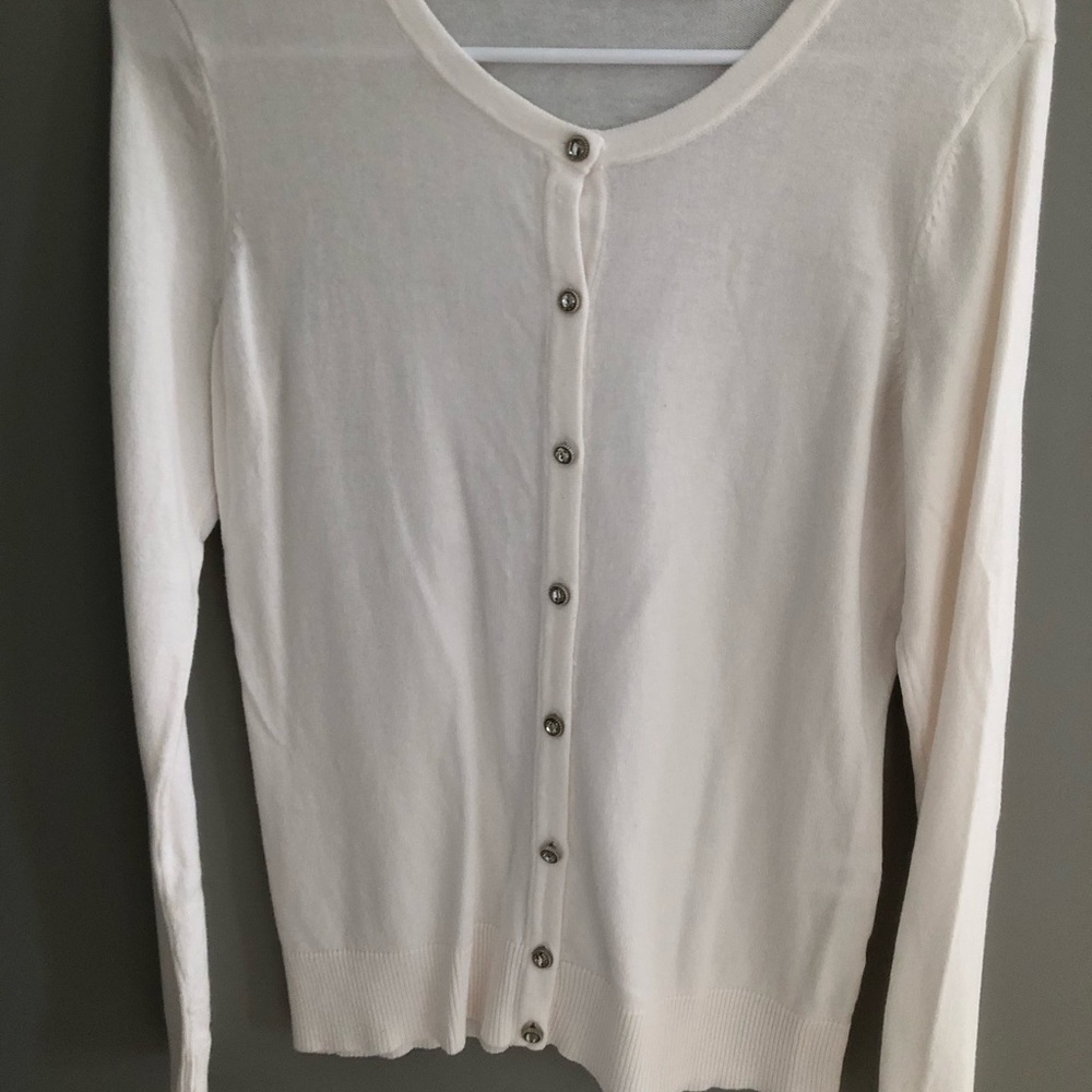 White Cardigan